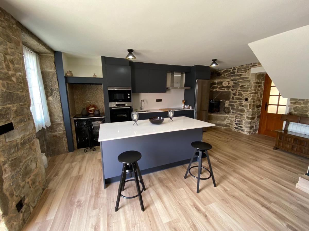 Casa rural A Santiaga en Costa da Morte Cabana De Bergantinos Bagian luar foto